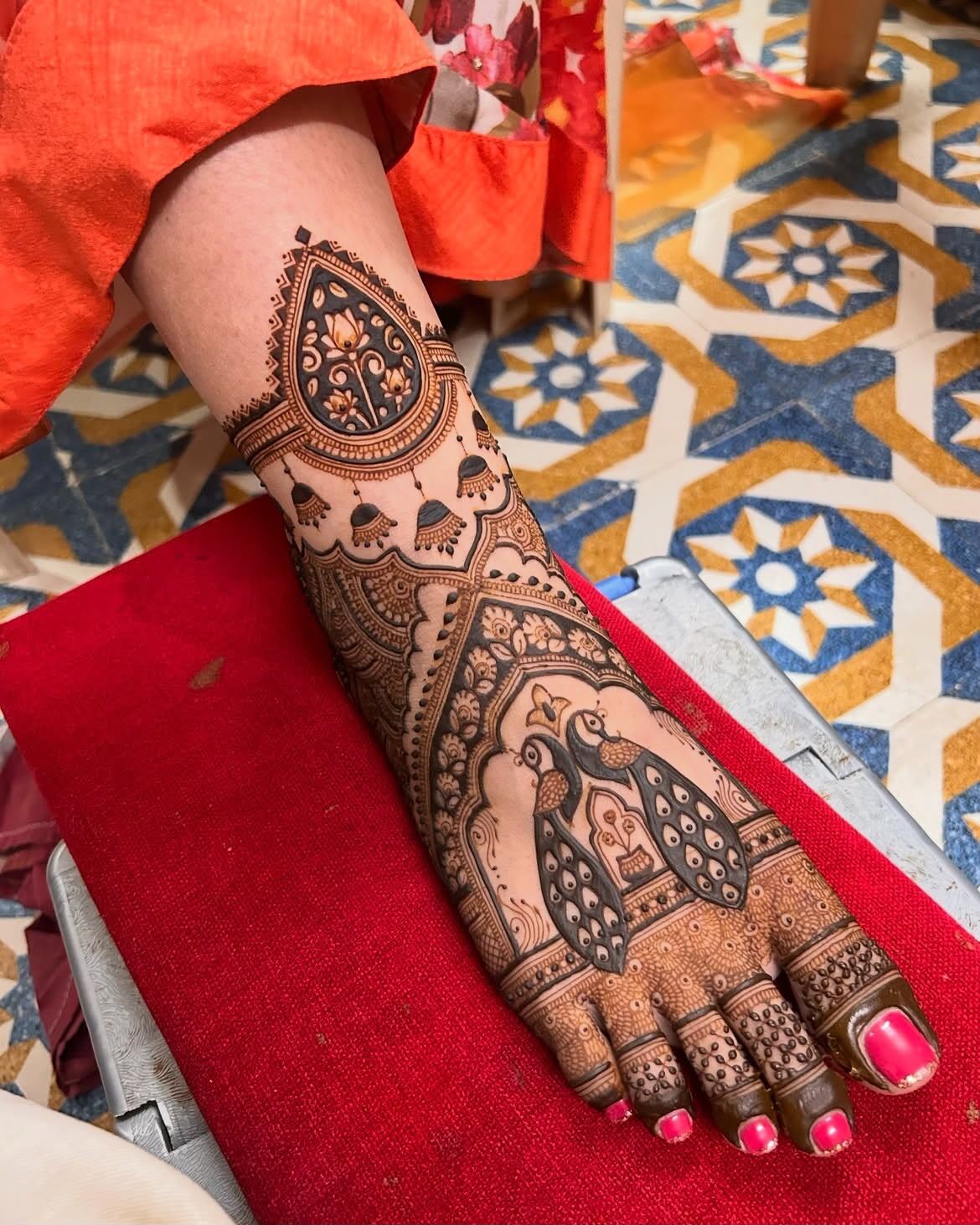 Festival mehndi design Lucknow